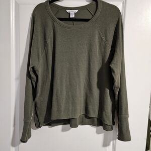 Athleta Olive Green Women's Sweatshirt